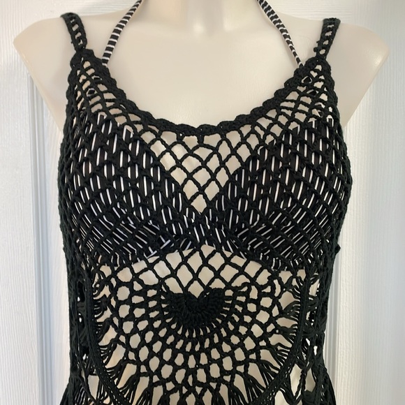 SHADE & SHORE UNDERWIRE TWIST FRONT TOP 34B HIGH WAIST BOTTOM SWIMSUIT SIZE S - Picture 15 of 15